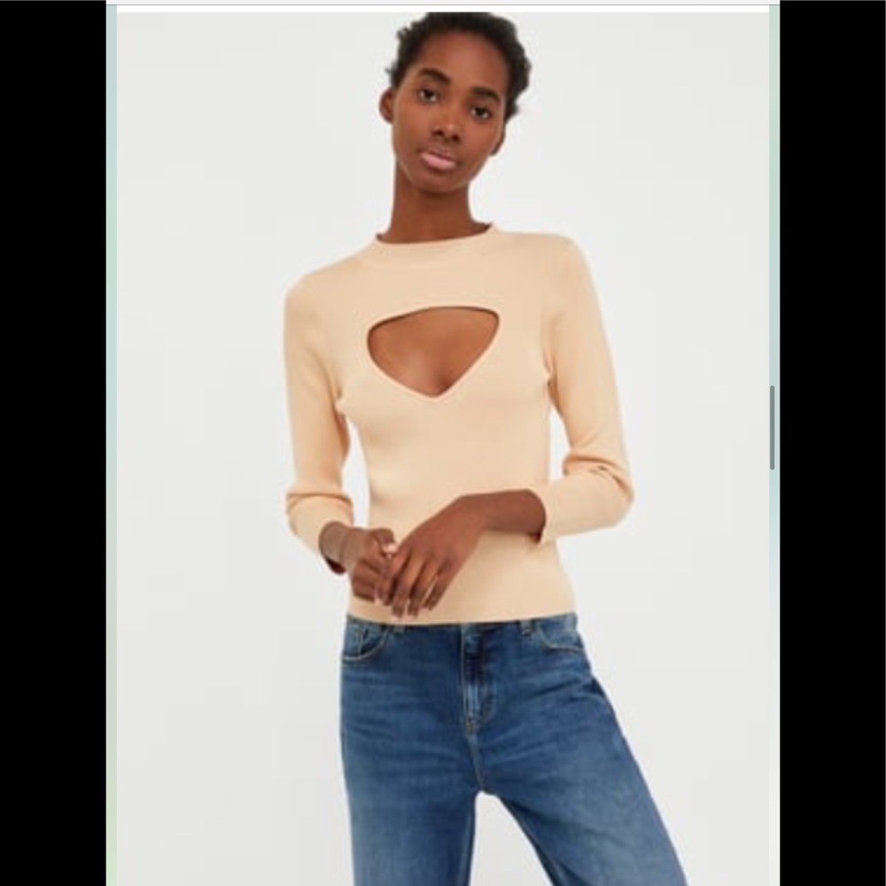 Zara Cut Out Top